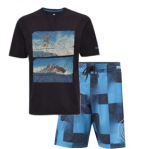elevate tee and shorts
